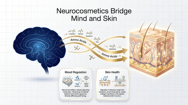 How Do Amino Acids Connect Mood and Skin Through Neurocosmetics?
