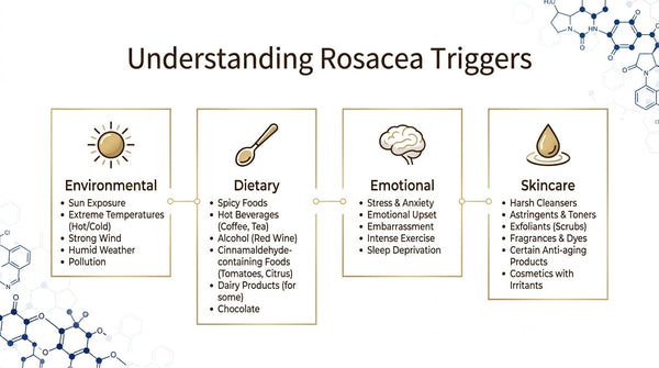 Most Common Rosacea Triggers for Sensitive Skin